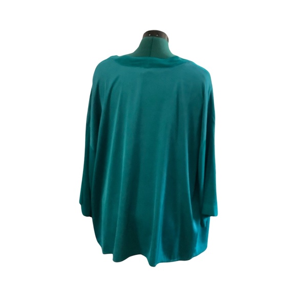 CASUAL MATCHING TOP AND JACKET - CHICO’S EASYWEAR, SIZE 3 - Picture 2 of 4